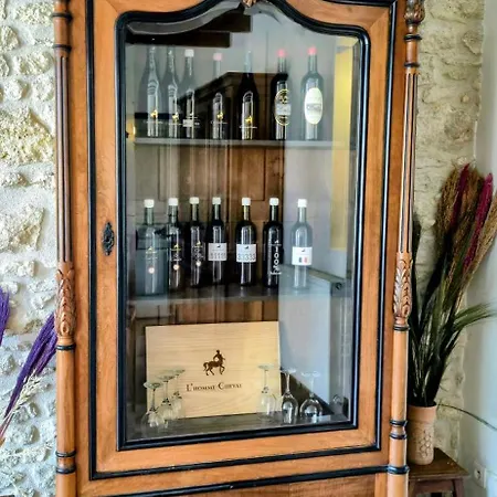 La Du Vignoble L'homme Cheval לינה וארוחת בוקר Anglade